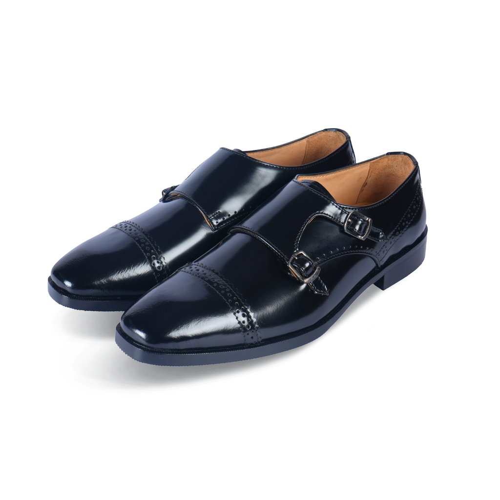 DOUBLE MOND – Italian Premium Leather & Elevated Sole Elegance