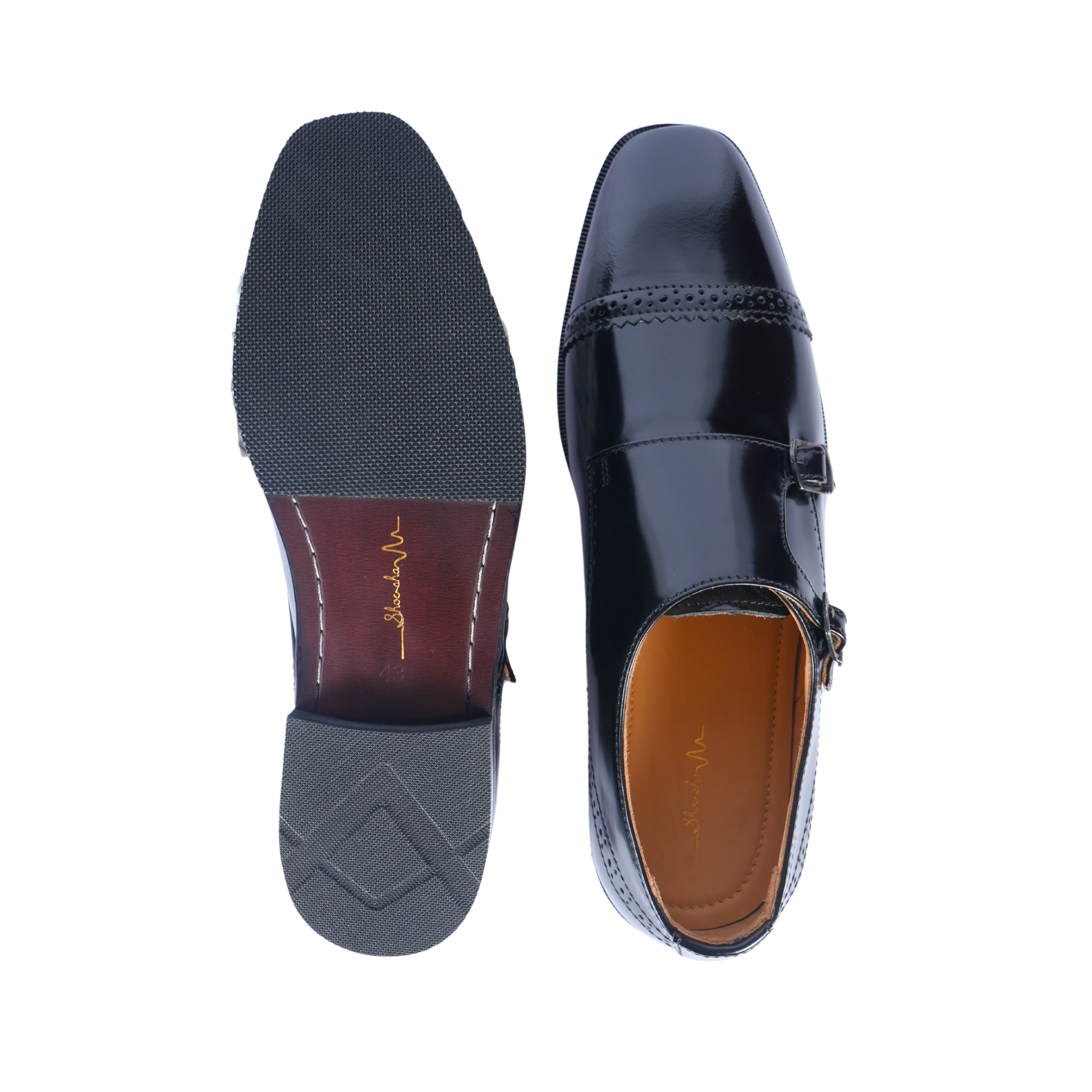 DOUBLE MOND – Italian Premium Leather & Elevated Sole Elegance