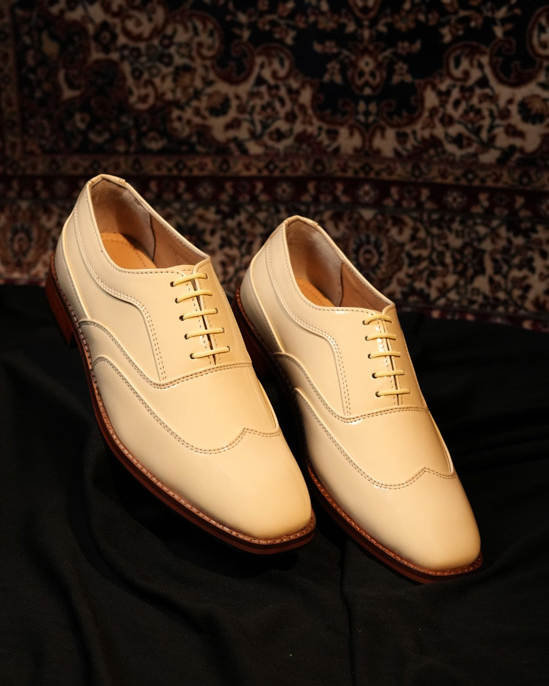 Off-White Italian Leather Shoes