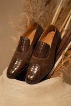 PENNY OXFORD PUNCH LOAFERS – Classic Elegance with a Modern Touch