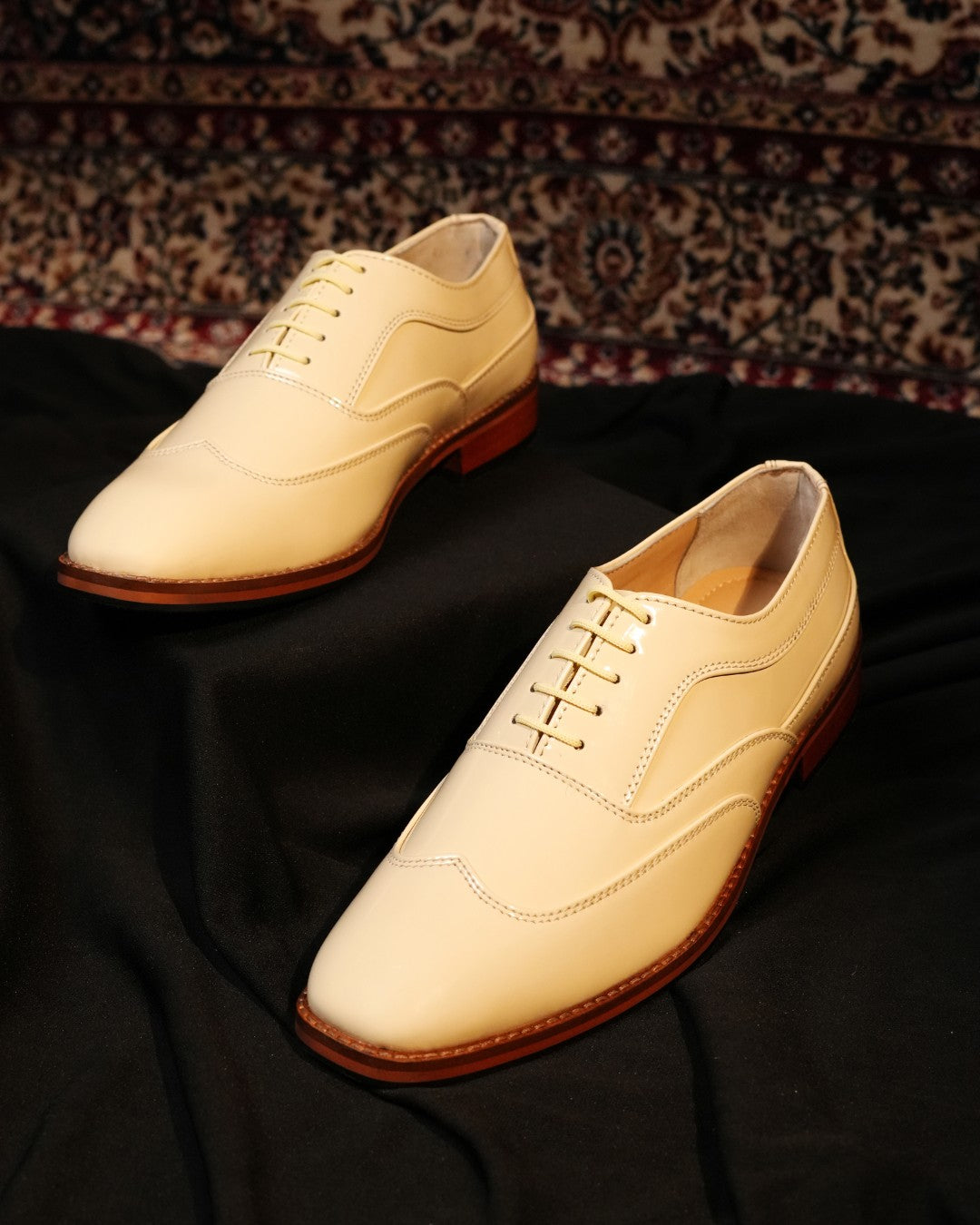 Off-White Italian Leather Shoes