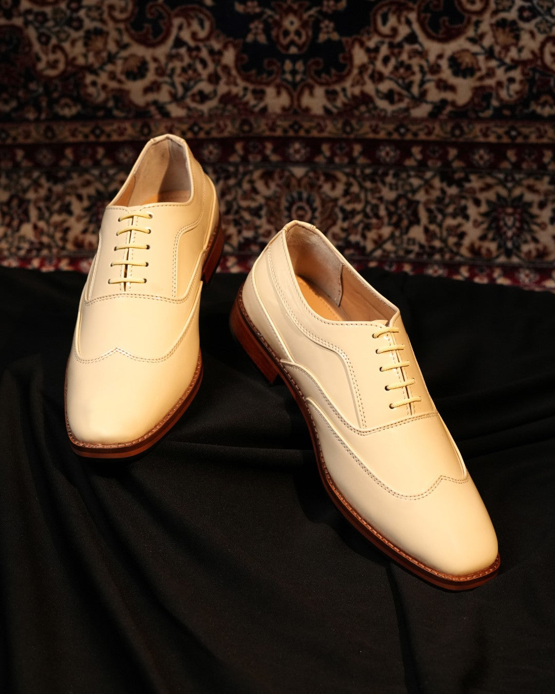 Off-White Italian Leather Shoes