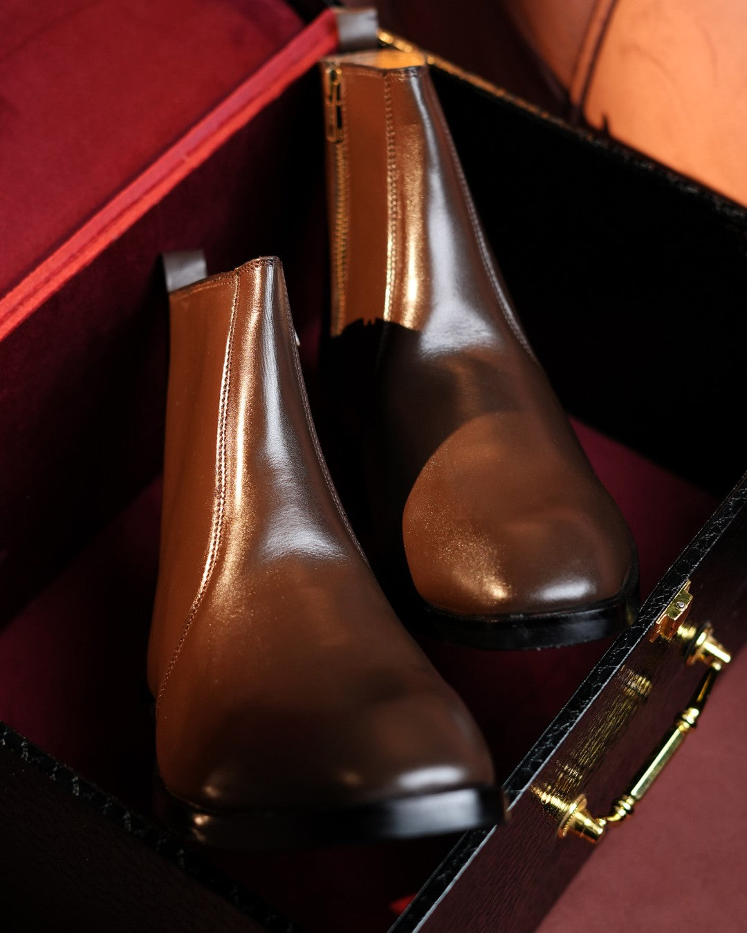 Brown Softy Leather Chelsea Boot