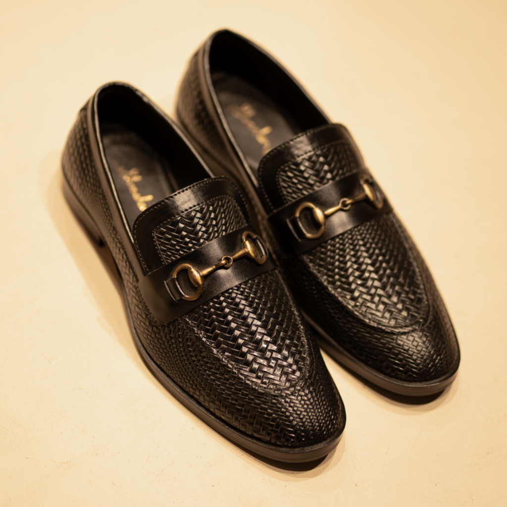 WAVE WOVEN MOCCASINS