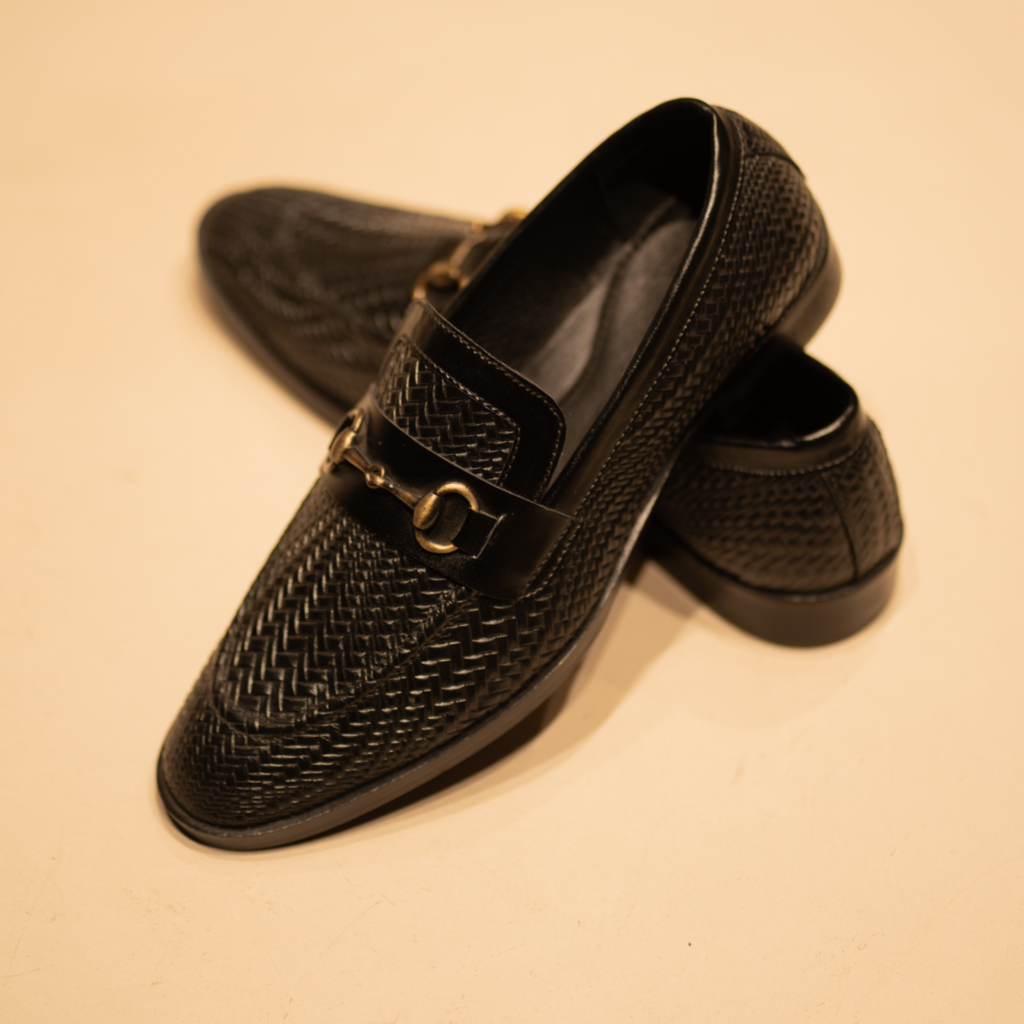 WAVE WOVEN MOCCASINS