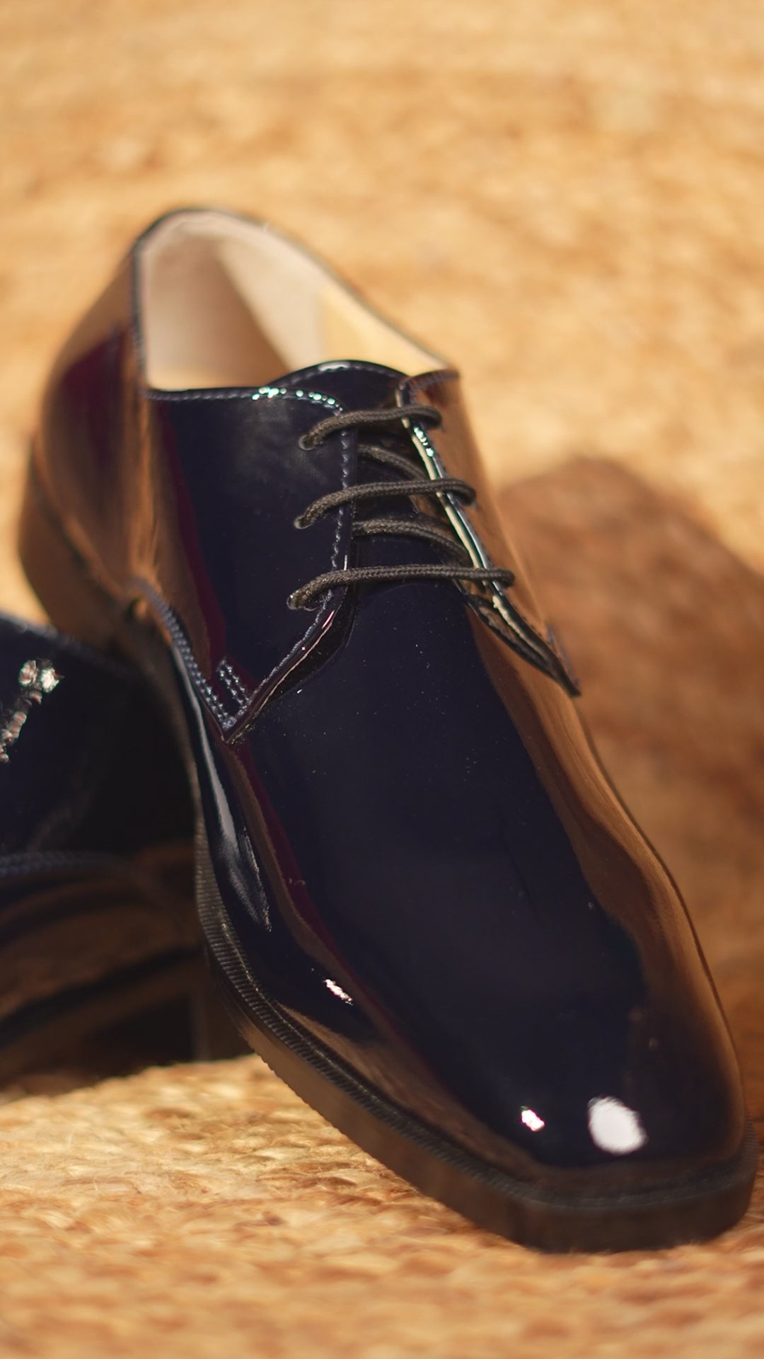 Black Patent Tux Shoe