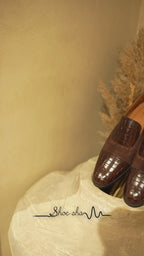 PENNY OXFORD PUNCH LOAFERS – Classic Elegance with a Modern Touch