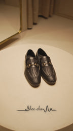 WAVE WOVEN MOCCASINS