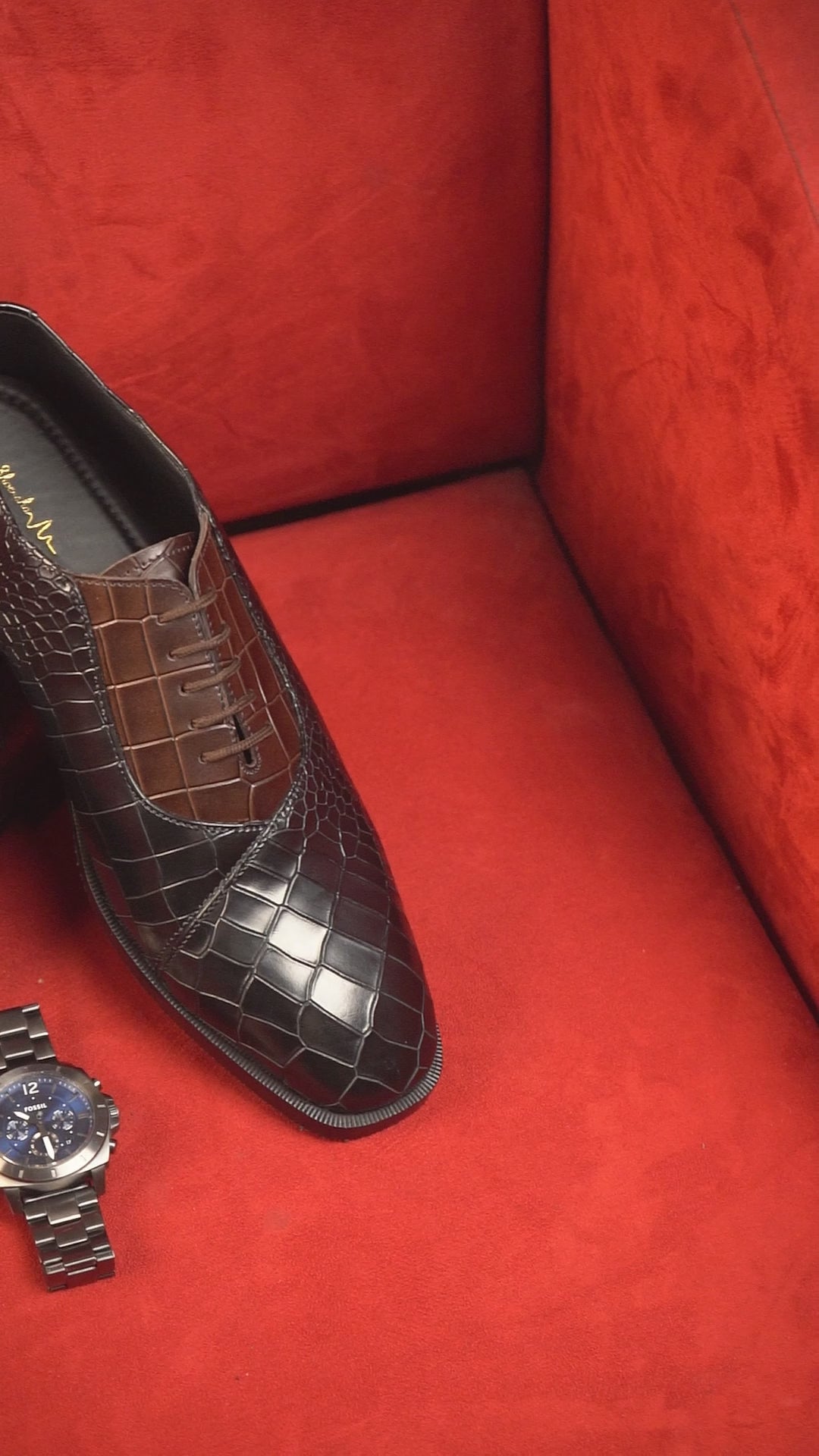 Dual Majesty Croco Shoe